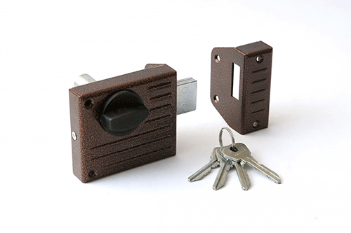 ЗН1-2.1 Замок накладной Зенит (медь)