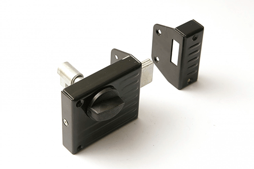 ЗН1-2.1 Замок накладной Зенит (черный)