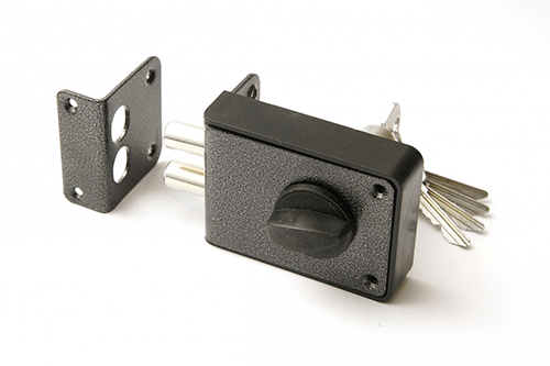 ЗН1-3-1 Замок накладной Зенит (серебро)