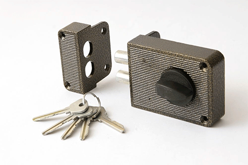 ЗН1-3 Замок накладной Зенит (бронза)