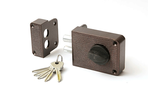 ЗН1-3 Замок накладной Зенит (медь)