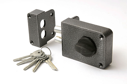 ЗН1-3 Замок накладной Зенит (серебро)