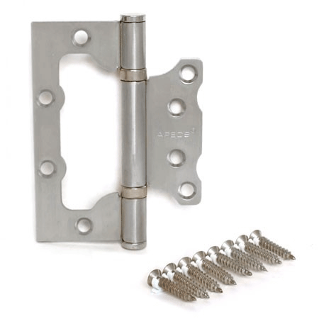 100*75*2,5-B2-STEEL-NIS Петля накладная Apecs (Сатин)