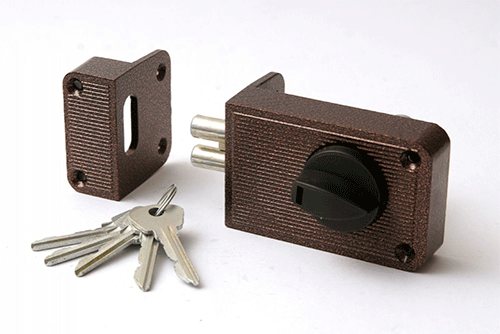 ЗН2-3 Замок накладной Зенит (медь)