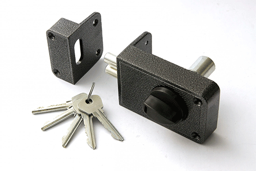 ЗН2-3 Замок накладной Зенит (серебро)