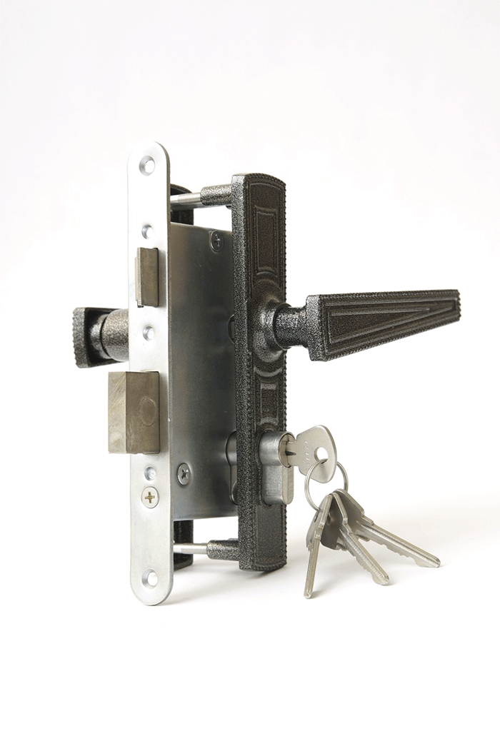 ЗВ4-3.01 Замок врезной Зенит (серебро)