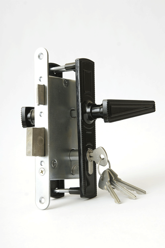 ЗВ4-3.01 Замок врезной Зенит (черный)