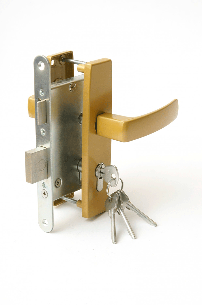 ЗВ4-3.05 Замок врезной Зенит (золото)