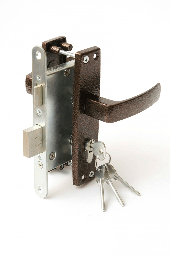 ЗВ4-3.05 Замок врезной Зенит (медь)