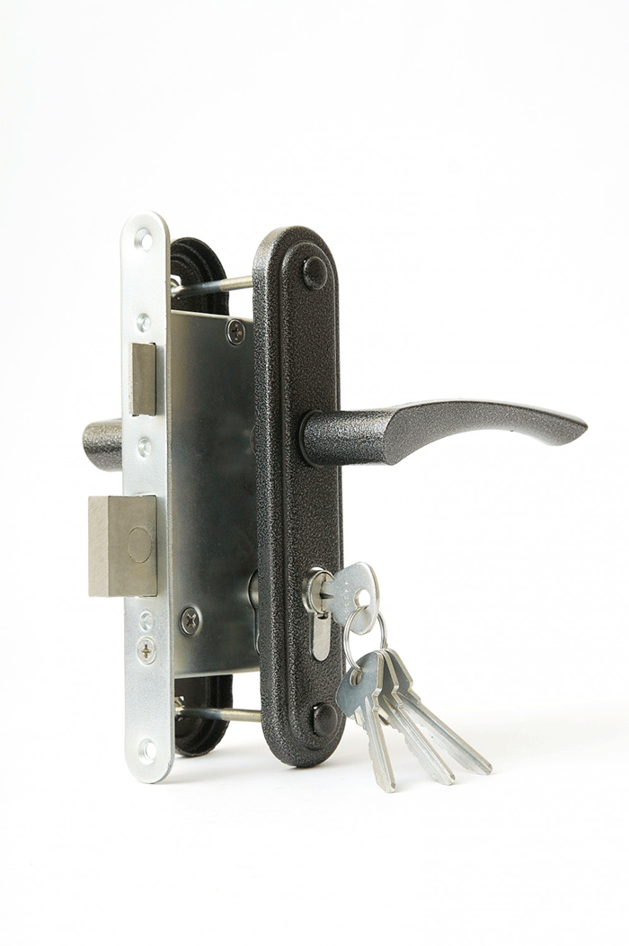 ЗВ4-3.07 Замок врезной Зенит (серебро)