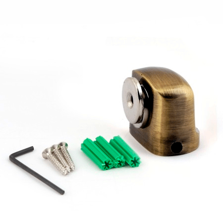 Упор дверной магнитный Apecs (бронза) DS-2751-M-AB 