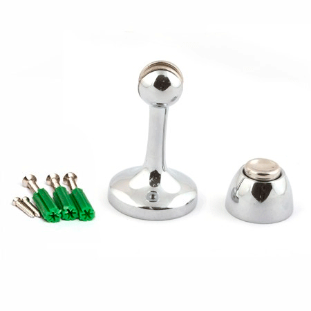 Упор дверной магнитный Apecs (хром) DS-2761-M-CR 