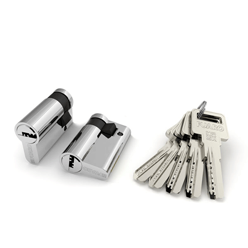 R600/40 (25+10+5) CP Цилиндровый механизм Fuaro (хром) 5 кл. 