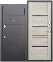 10,5 см Чикаго Входная дверь  Дуб Шале белый