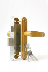 ЗВ4-3.03 Замок врезной Зенит (золото)