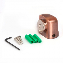 Упор дверной магнитный Apecs (медь) DS-2751-M-AC 